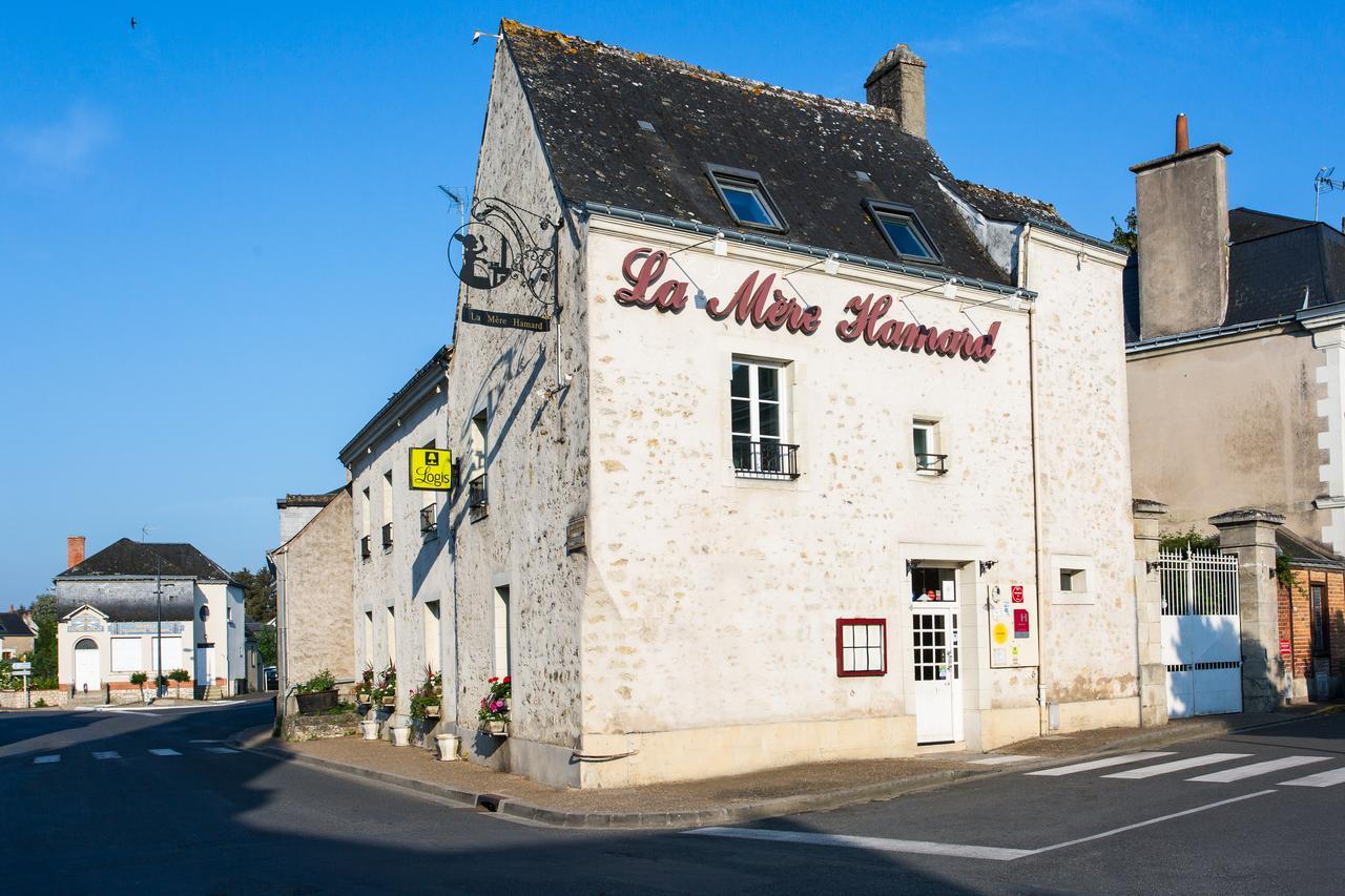 Logis Hotels Restaurant La Mere Hamard Semblançay Exterior foto